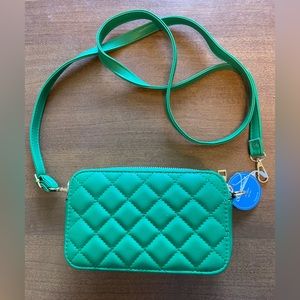 - ch!c unlimited, beautiful, green, Crossbody purse, new tags
